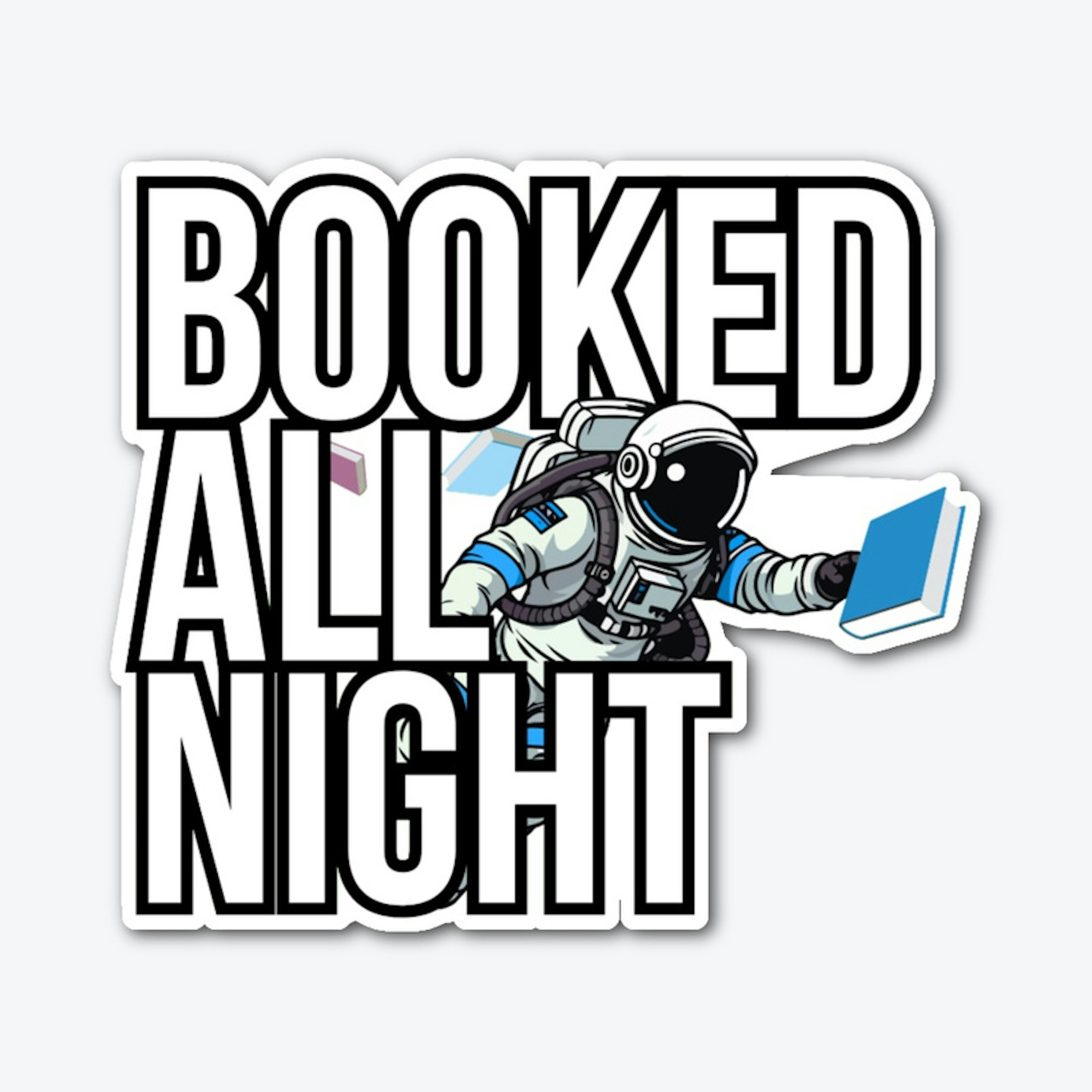 Booked All Night Logo
